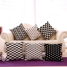Abstracks B&W Pillow Cases