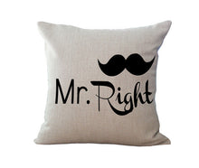 Moustache Pillow Case