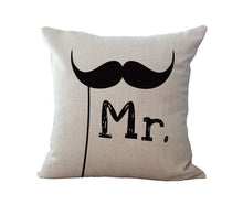Moustache Pillow Case