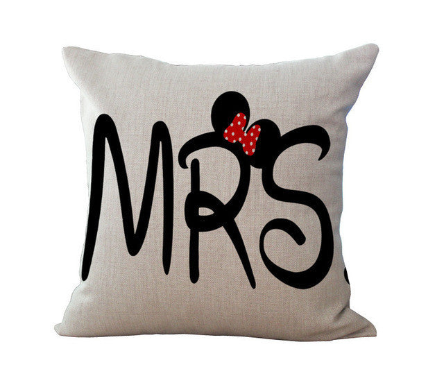 Moustache Pillow Case