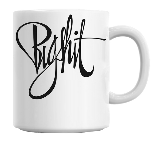 Big Shit Typography Mug