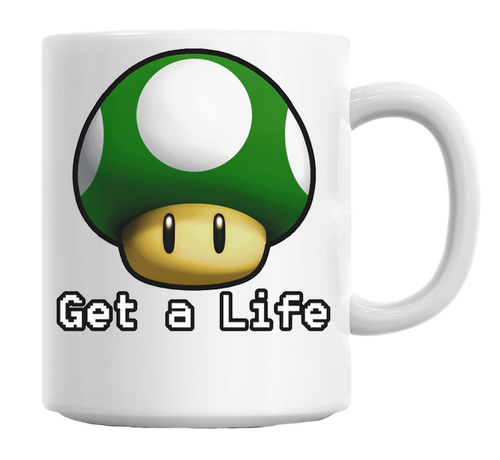Get a Life 1Up Mug