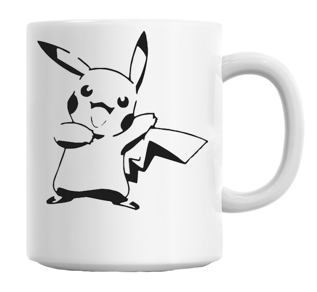 Happy Pikachu Mug