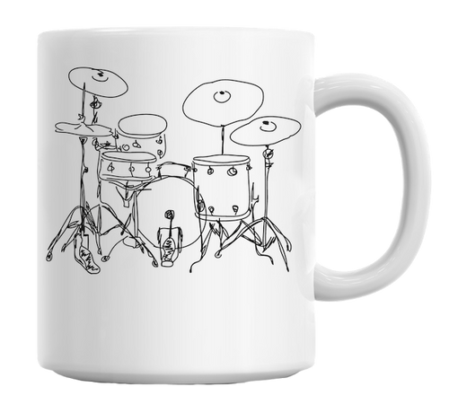 Drums Design Mug