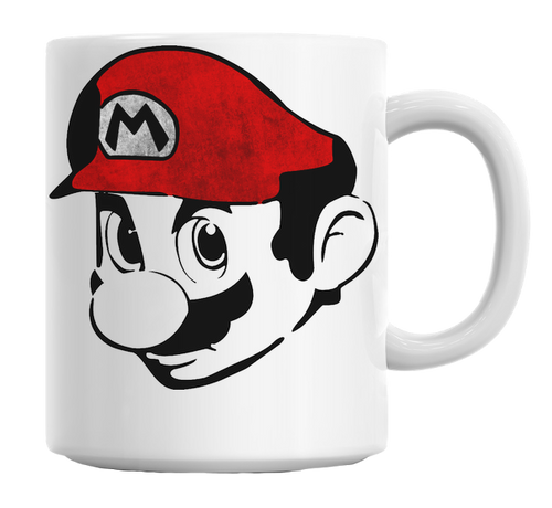 Mario Stencil Mug